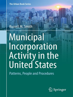 cover image of Municipal Incorporation Activity in the United States